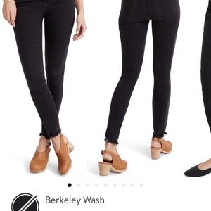 Madewell 10” high rise skinny Jean